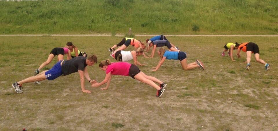 deelnemers aan bootcamp