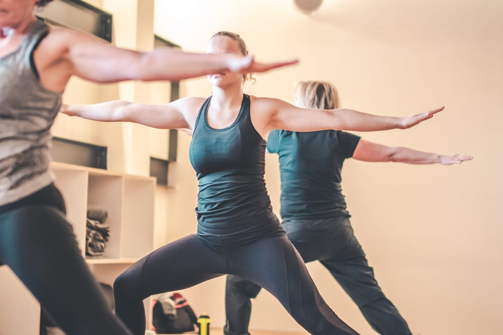 vrouwen doen hatha yoga bij mylife