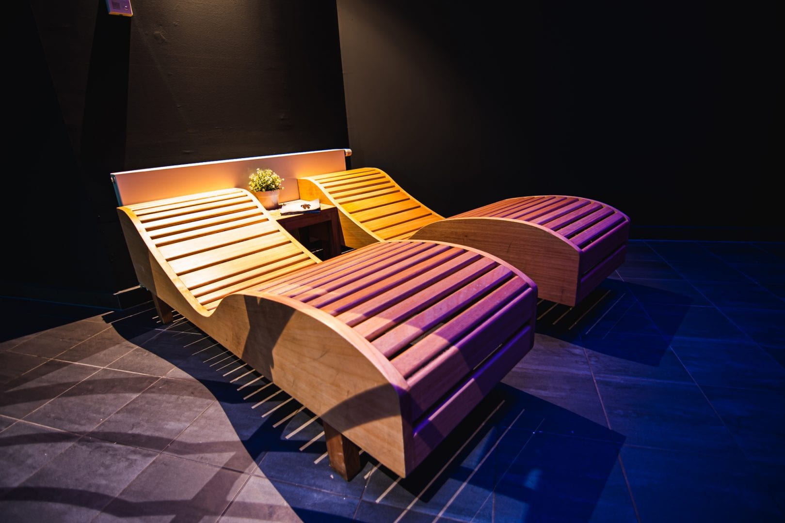 rustruimte in sauna