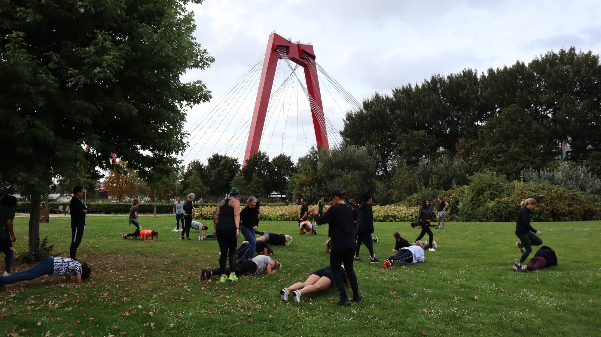 bootcamp in het park