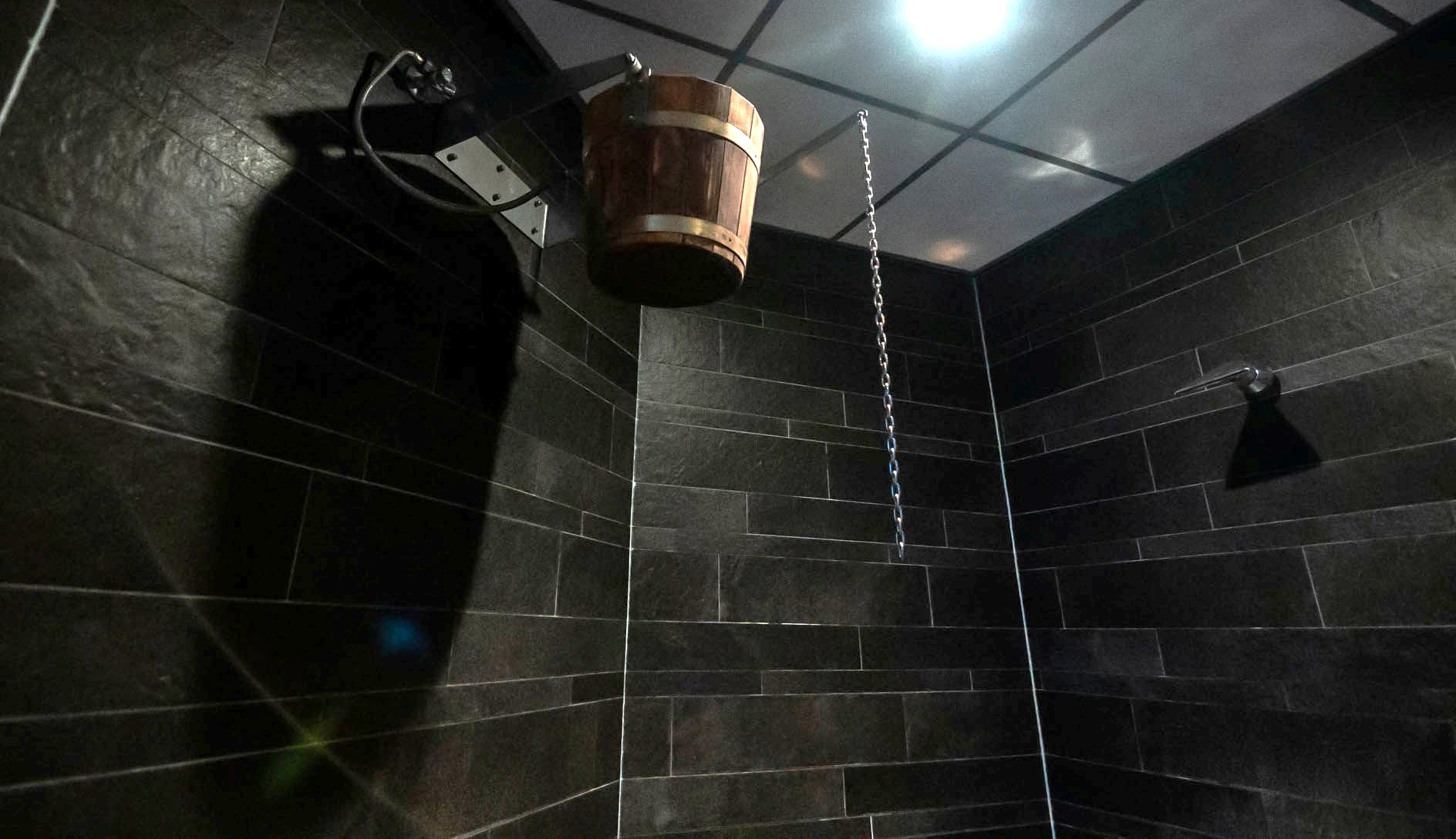 stortdouche sauna terbregge